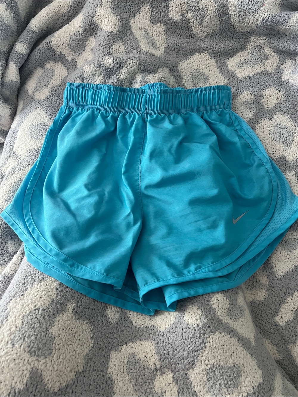 Nike Aqua Blue Women's Running Shorts